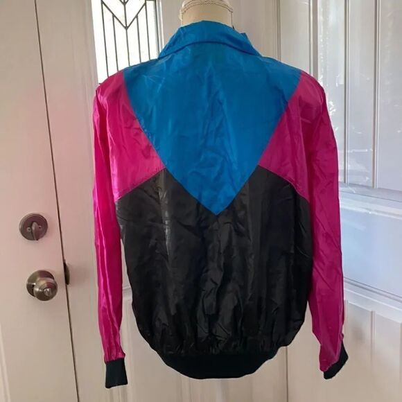 Vintage Retro River Edge Windbreaker Jacket - Picture 4 of 10